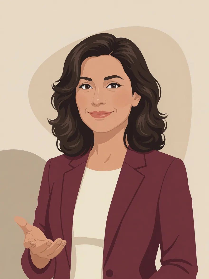 Illustrated professional character